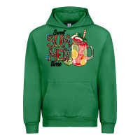 Emerald Sweet Summer Time Urban Hoodie - CowhideDigitalArt