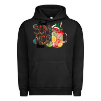 Pigment Black Sweet Summer Time Urban Hoodie - CowhideDigitalArt