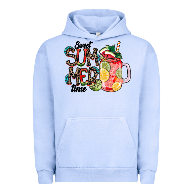 Sweet Summer Time Urban Hoodie by CowhideDigitalArt | Teevron
