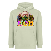 Matcha baseball mom Heavyweight Hoodie - OliviaCreatesArt