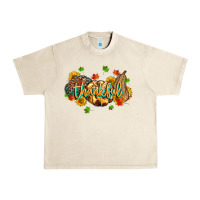 Sandshell thankful pumpkins Urban Heavy Tee - MaliasSmallBusiness