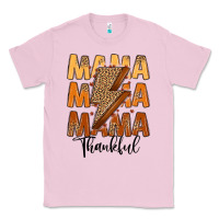Bubblegum Pink Thankful Mama Classic Tee - MaliasSmallBusiness