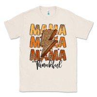 Natural Thankful Mama Classic Tee - MaliasSmallBusiness