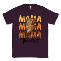 Plum Thankful Mama Classic Tee - MaliasSmallBusiness