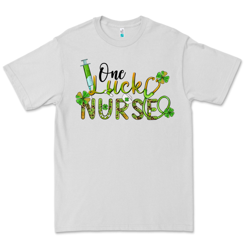 One Lucky Nurse Premium Tee by BarkalooDesign | Teevron