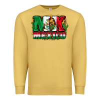 Antique Gold MX Mexico Premium Sweatshirt - FaDigitalArtStudio