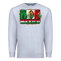 Heather Grey MX Mexico Premium Sweatshirt - FaDigitalArtStudio
