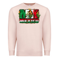 Pale Pink MX Mexico Premium Sweatshirt - FaDigitalArtStudio