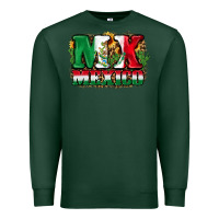 Sports Green MX Mexico Premium Sweatshirt - FaDigitalArtStudio