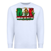 White MX Mexico Premium Sweatshirt - FaDigitalArtStudio