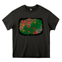 Asphalt green buffalo plaid christmas background Heavy Core Tee - AdoDesignShop