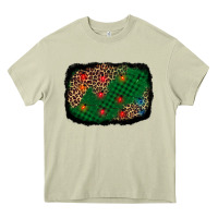 Mossy green buffalo plaid christmas background Heavy Core Tee - AdoDesignShop