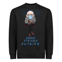 Black Bernie it's Cold Outside Heavyweight Sweatshirt - Bettercallsaul
