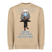 Mushroom Bernie it's Cold Outside Heavyweight Sweatshirt - Bettercallsaul