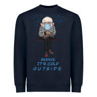 Navy Bernie it's Cold Outside Heavyweight Sweatshirt - Bettercallsaul