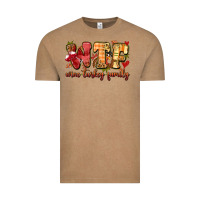 Vintage Coffee funny thanksgiving wine turkey family Vintage Tee - MaliasSmallBusiness