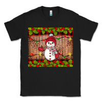 Black snowman Christmas Classic Tee - JahusDesignShop