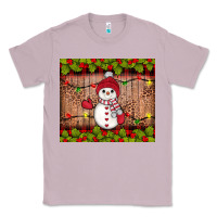 Lilac snowman Christmas Classic Tee - JahusDesignShop