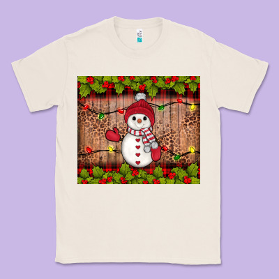 Snowman Christmas Classic Tee Designed By Jahusdesignshop