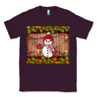 Plum snowman Christmas Classic Tee - JahusDesignShop