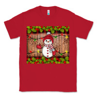 Red snowman Christmas Classic Tee - JahusDesignShop