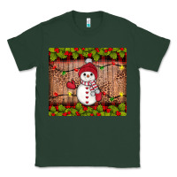 Sports Green snowman Christmas Classic Tee - JahusDesignShop
