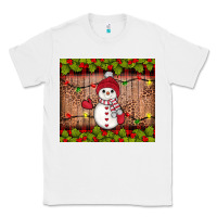 White snowman Christmas Classic Tee - JahusDesignShop