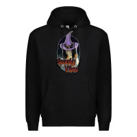Black spooky vibes Premium Hoodie - JahusDesignShop