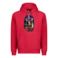 Cardinal spooky vibes Premium Hoodie - JahusDesignShop