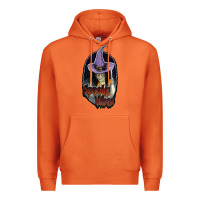 Carrot spooky vibes Premium Hoodie - JahusDesignShop