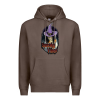 Coffee spooky vibes Premium Hoodie - JahusDesignShop