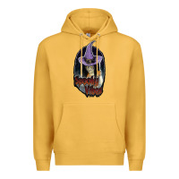 Mustard spooky vibes Premium Hoodie - JahusDesignShop