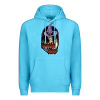 Ocean Blue spooky vibes Premium Hoodie - JahusDesignShop