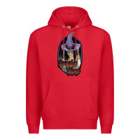 Red spooky vibes Premium Hoodie - JahusDesignShop