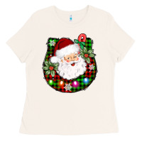 Bone horseshoe santa Ladies Tee - AdoDesignShop