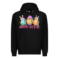 Black Happy Easter Nurse eggs Easter Day Premium Hoodie - CowGirlArtShop