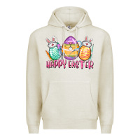 Oatmeal Heather Happy Easter Nurse eggs Easter Day Premium Hoodie - CowGirlArtShop