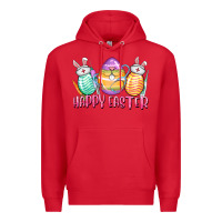 Red Happy Easter Nurse eggs Easter Day Premium Hoodie - CowGirlArtShop