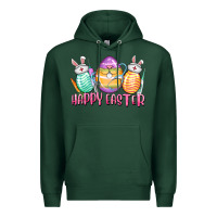 Sports Green Happy Easter Nurse eggs Easter Day Premium Hoodie - CowGirlArtShop