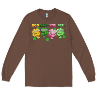 Chestnut st. patrick's day god says you are Long Sleeve Tee - Artiststas