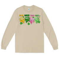 Mushroom st. patrick's day god says you are Long Sleeve Tee - Artiststas