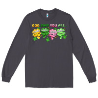 Smoke st. patrick's day god says you are Long Sleeve Tee - Artiststas