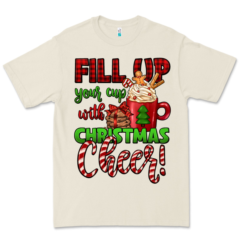 Fill Up Your Cup With Christmas Cheer Premium Tee by Jasminsmagicworld | Teevron