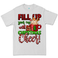 Dove Grey fill up your cup with christmas cheer Premium Tee - Jasminsmagicworld