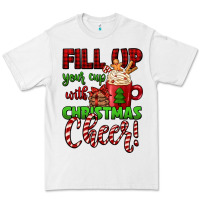 White fill up your cup with christmas cheer Premium Tee - Jasminsmagicworld