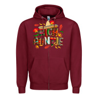 Burgundy cinco de mayo rich auntie Zipper Hoodie - CowGirlArtShop