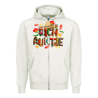 Oatmeal Heather cinco de mayo rich auntie Zipper Hoodie - CowGirlArtShop