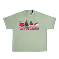 Oil Green tis the season pink christmas Urban Heavy Tee - MaliasSmallBusiness