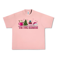 Salmon tis the season pink christmas Urban Heavy Tee - MaliasSmallBusiness