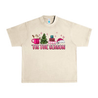 Sandshell tis the season pink christmas Urban Heavy Tee - MaliasSmallBusiness